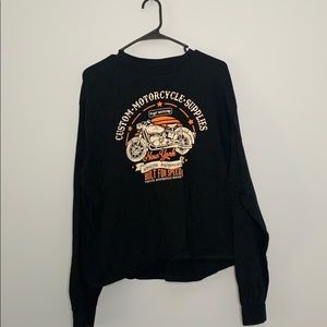 Vintage Rue21 Motorcyle Long Sleeve